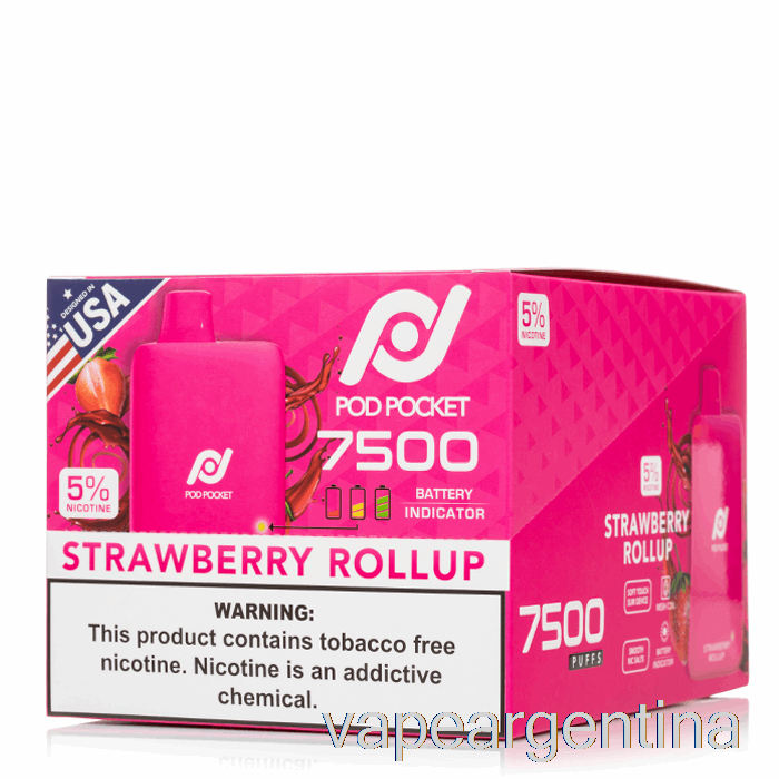 [paquete De 10] Pod Pocket 7500 Vape Desechable Descartable